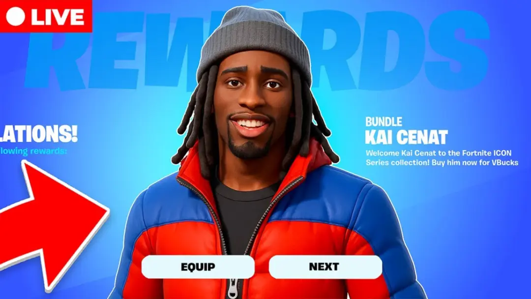 Skin Kai Cenat Fortnite Segera Hadir di Icon Series