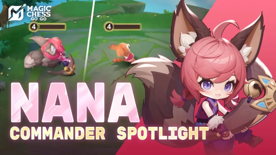 cara bermain Commander Nana di Magic Chess Go Go