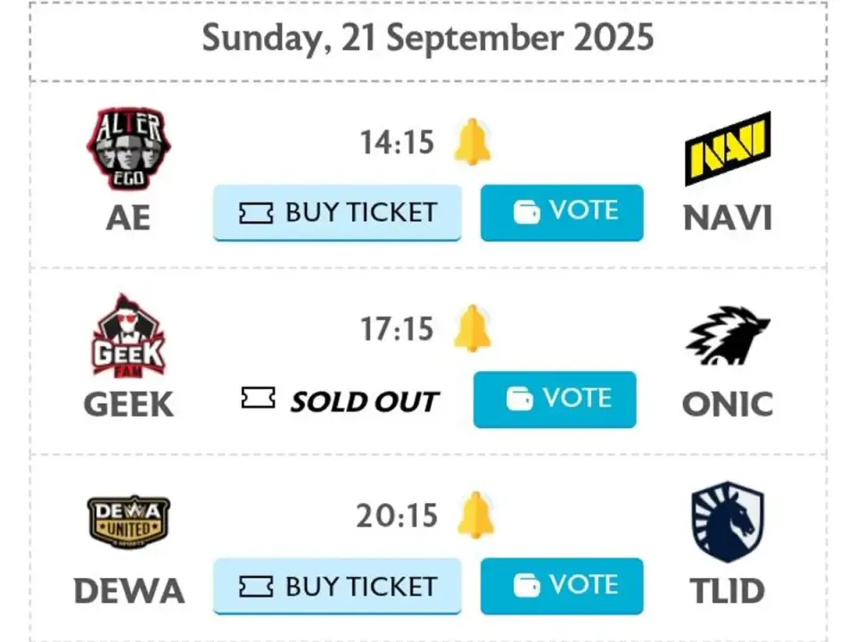 Jadwal MPL Week 5 MPL ID S16 Pertandingan Panas EVOS ONIC